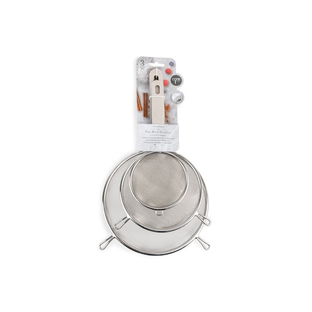 Core Kitchen 3pc Everyday SS Strainer - Moonstone 31941